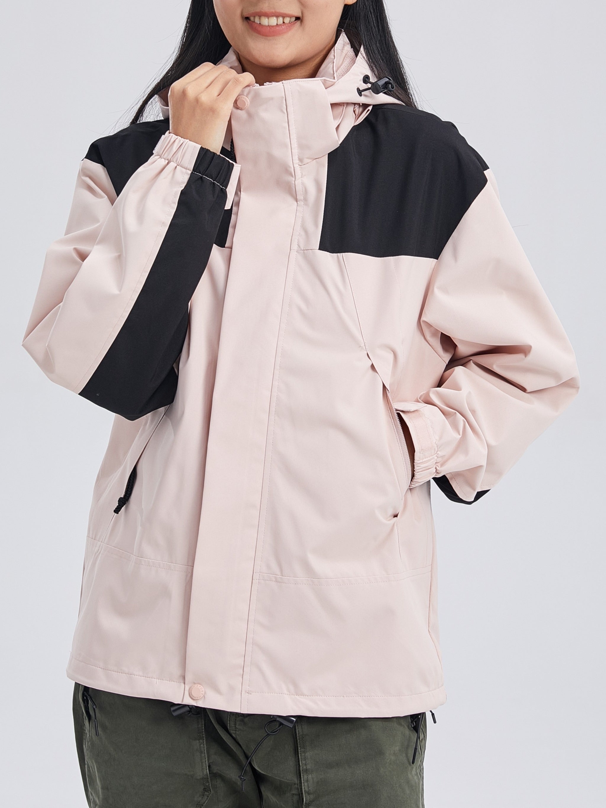 Women's Waterproof Outdoor Jacket for Hiking - Durable & Stylish