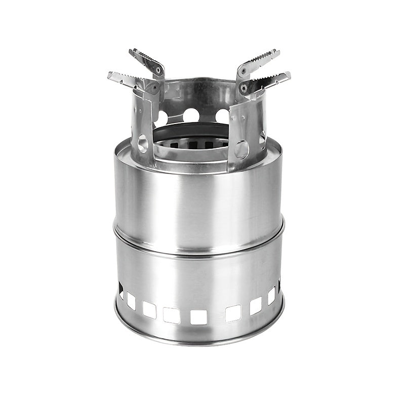 Portable Folding Wood Stove for Camping Stainless Steel Burner