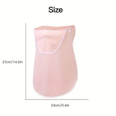 Ice Silky Sunscreen Mask Sunshade Women's UV Protection Neck Cover