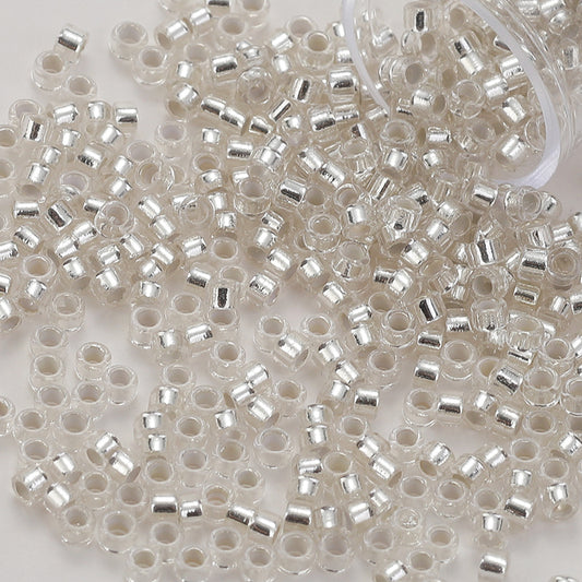 1080Pcs 2.5mm Colorful Glass Beads for DIY Bracelet Necklace Crafts