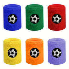 Kids Sweat Absorbent Sports Wristband for Football Basketball Running