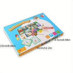 Wooden BBQ Grill Kitchen Play Toy Kids' Food Cognition Role Play Fun