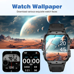 100 Sports Modes Smartwatch USB Charging
