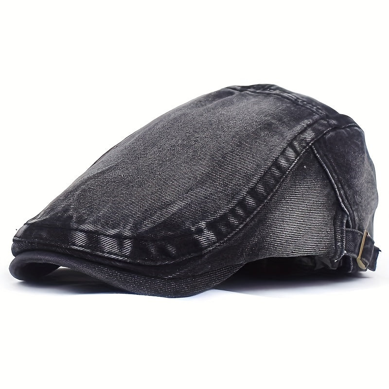 Light Board Newsboy Cap for Middle Aged Dad Men Women