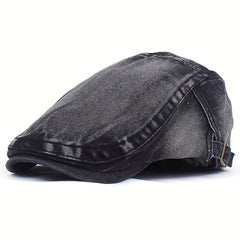 Light Board Newsboy Cap for Middle Aged Dad Men Women