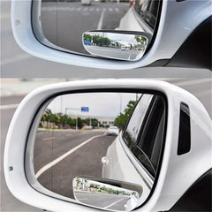 Adjustable 360 Wide Angle Convex Blind Spot Mirrors for Safe Parking