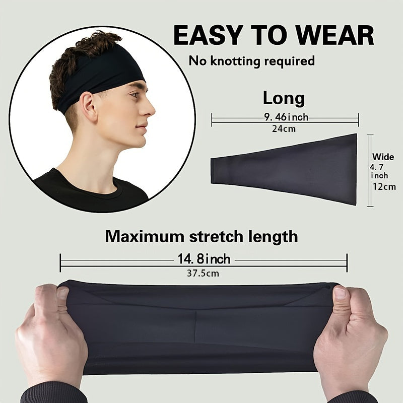 5pcs Non Slip Sports Headband for Running Basketball Football Yoga