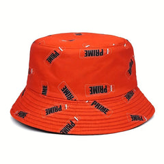 Colorful Bottle Print Bucket Hat Reversible Hip Hop Candy Basin Hat
