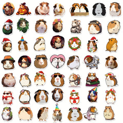 Guinea Pig Waterproof Stickers Scrapbook Laptop Skateboard Water Bottle