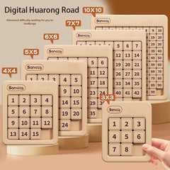 SANSE Magnetic Number Puzzle 6x6 7x7 8x8 3D Rounded Corners Sliding Mechanism