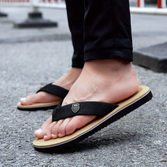 Men's Durable Non Slip Flip Flops for Outdoor Activities