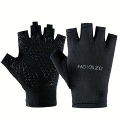 Half Finger Non Slip Sports Gloves - Breathable & Comfortable