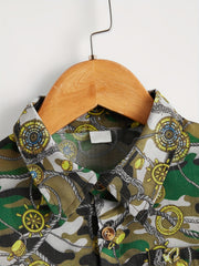 Toddler Boys Camouflage Short Sleeve Shirt