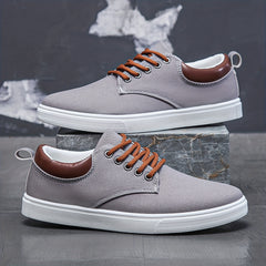 Men's Canvas Low Top Sneaker Classic Casual Shoes