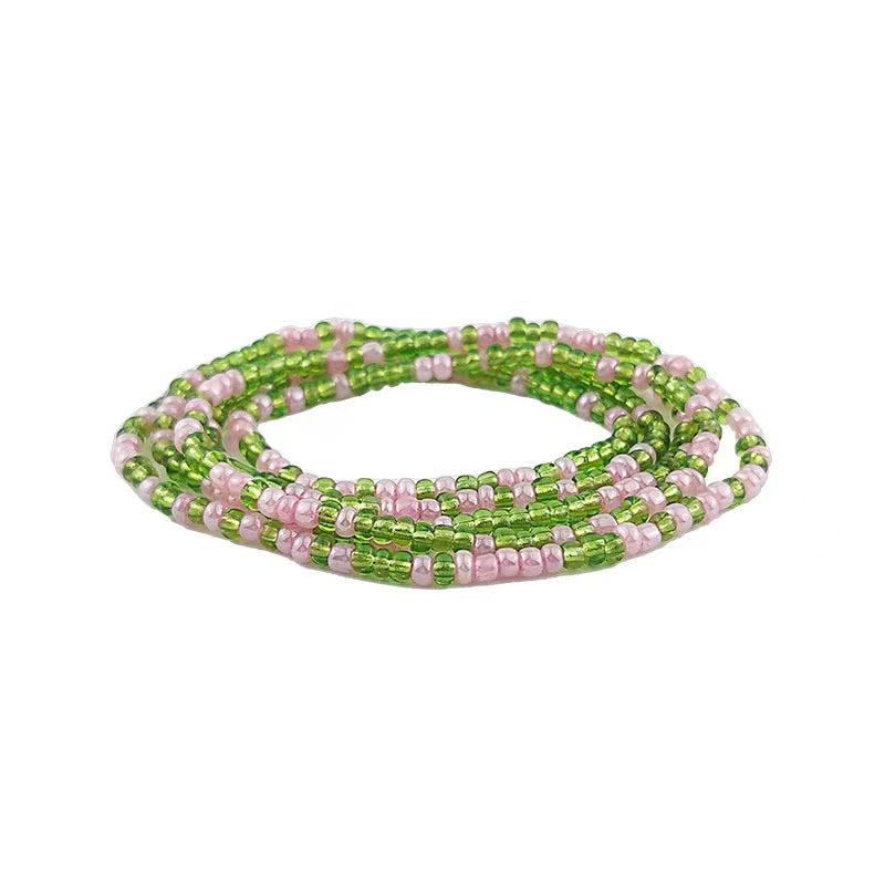 Boho Beach Waist Beads Chains for Women Layered Body Jewelry