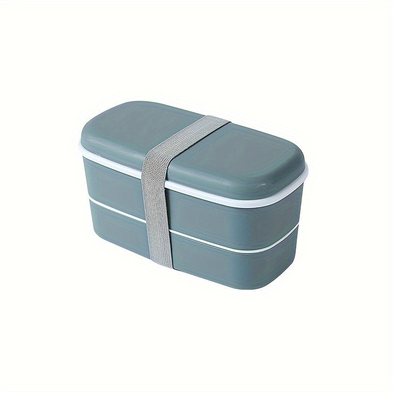 Solid Lunch Box With Chopsticks Suitable For Office Travel Camping
