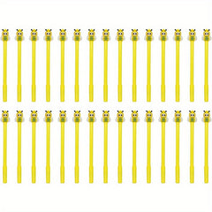 30pcs Bumble Bee Gel Pens Yellow Cartoon 0.5mm for Party Favors
