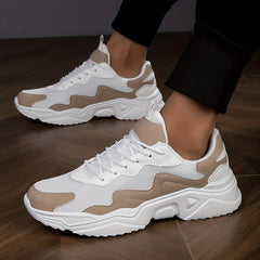 Men's Breathable Mesh Athletic Shoes Lace-up Walking Spring Summer