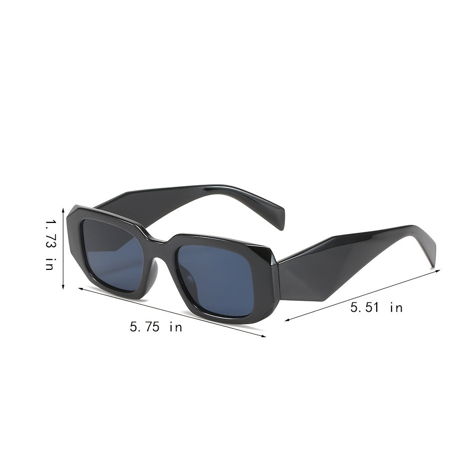 Women's Square Sunglasses Small Frame Boho Stylish Shades