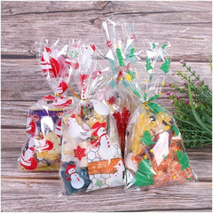 800pcs Christmas Treat Bags 12 7 26 Clear Cookie Candy Opp Bags