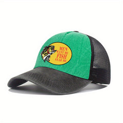 Breathable Trucker Hat with Sun Protection for Outdoor Activities