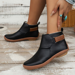 Plush Lined Furry Snow Boots Non Slip Shoes