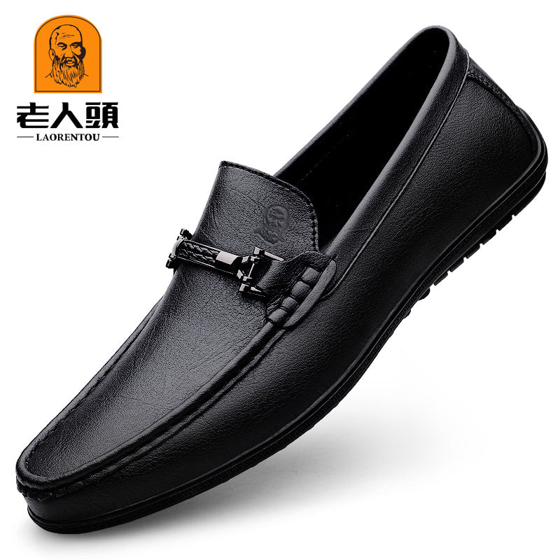 Men's Comfy Moccasin Loafers Slip On Driving Shoes