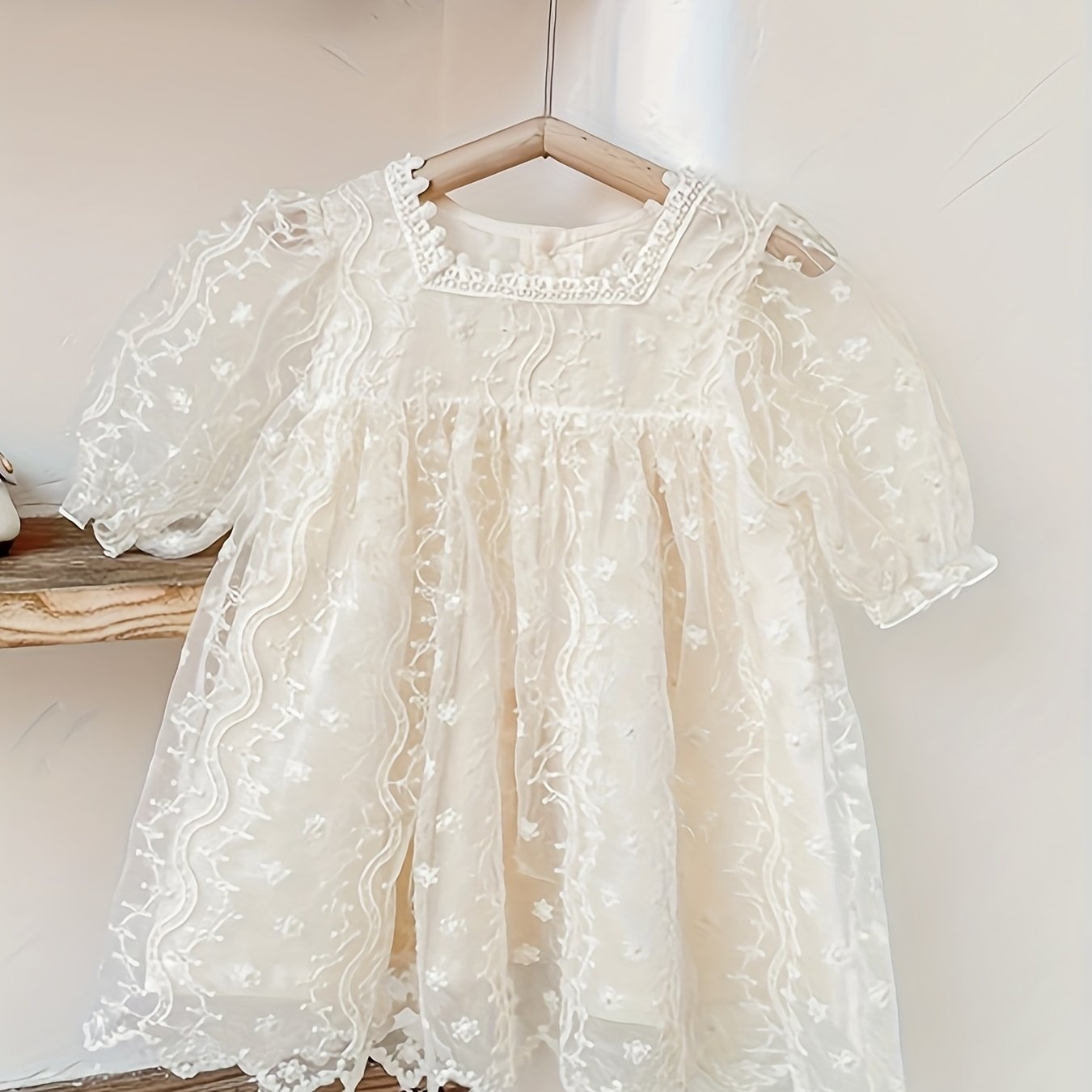 Toddler Girls' Lace Sweet Princess Dress For Party