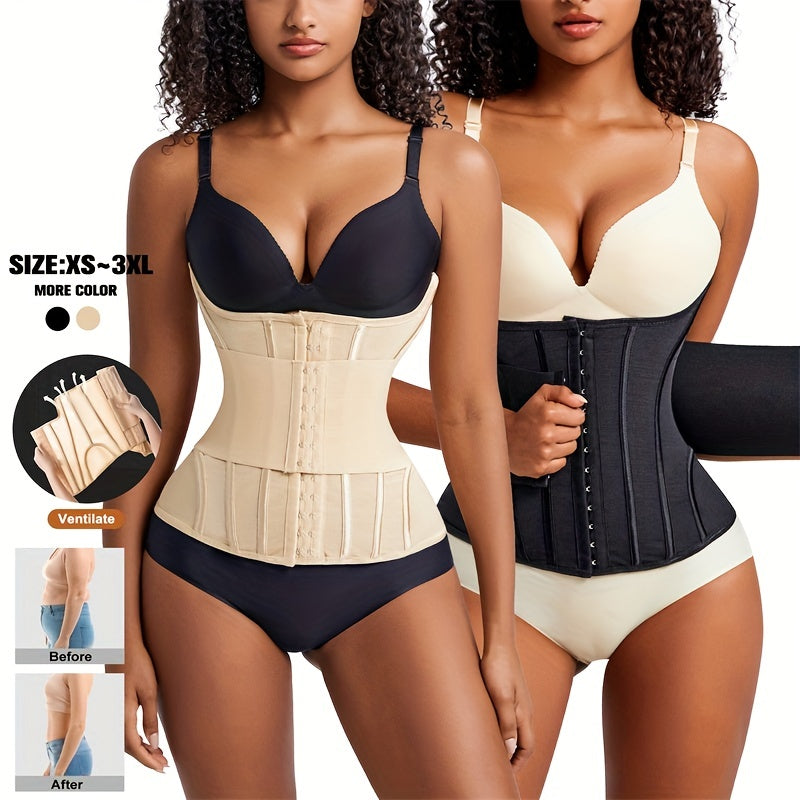 Waist Trainer Trimmer Belt Tummy Control Compression Wrap Cincher