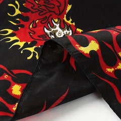 Men's Printed Square Scarf For Outdoor Party Playing