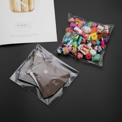 200pcs Self-sealing Cellophane Bag Reusable Packaging Gift