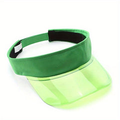 Candy Stitching Visor Hat Lightweight Running Cap