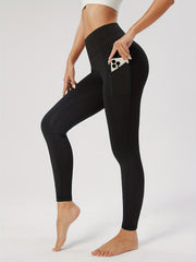 Yoga Pants With Pocket Stretchy Running Leggings