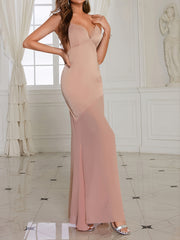 Women's Sexy Backless Bodycon Long Dress