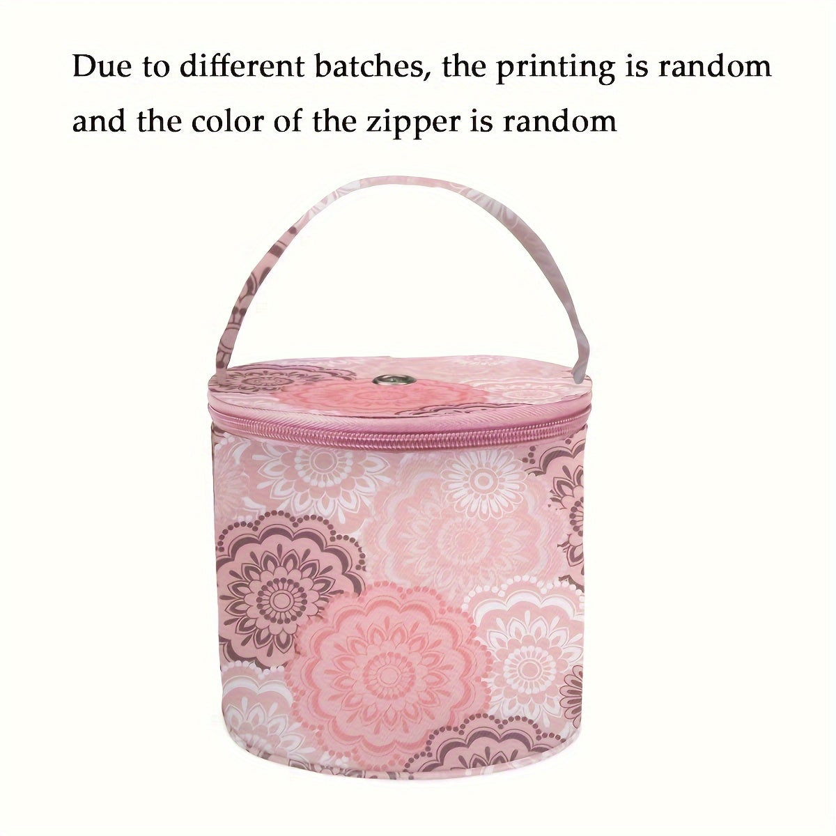 Small Yarn Storage Bag Portable Crochet Thread Sewing