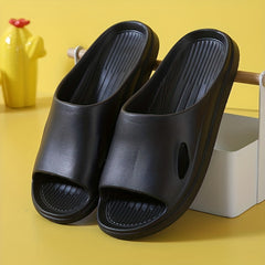 Men's Non Slip Slides Lightweight Open Toe Quick Dry Slippers