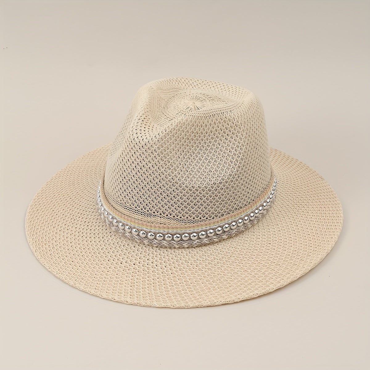 Men's Straw Sun Hat Large Brim Sunscreen Fishing Travel Beach Hat