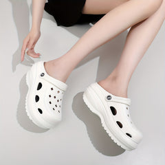 Thickened Hole Shoes Anti-skid Sports Sandals And Slippers