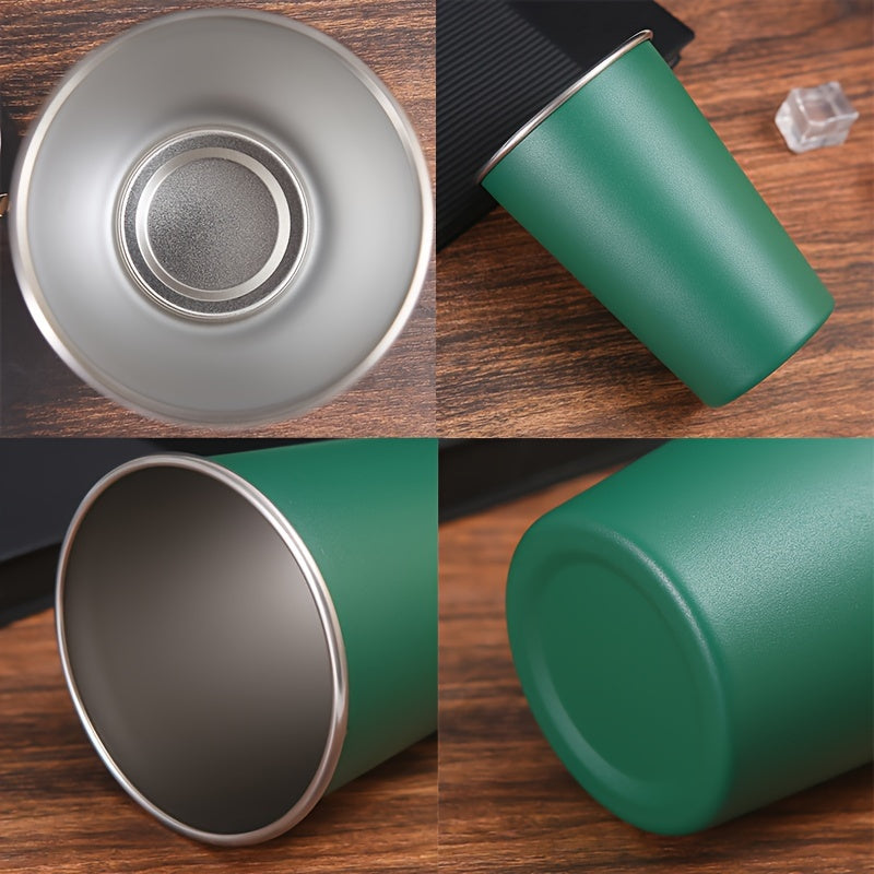 500ml Stainless Steel Beer Cup for Outdoor Camping