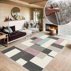 Soft Non Slip Modern Home Decoration Carpet