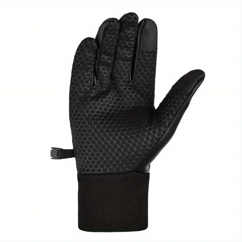 Warm Full Finger Gloves Plus Velvet for Outdoor Cycling