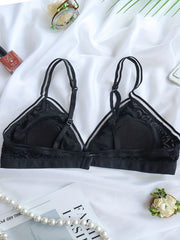 Floral Lace Wireless Bra Comfy & Sexy Lingerie
