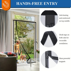 Magnetic Screen Door for Single Front Doors