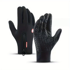 Winter Warm Gloves Full Finger Touch Screen Non-slip Waterproof Windproof