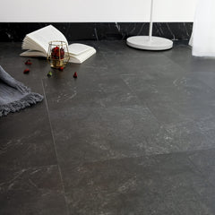 Waterproof Marble Peel and Stick Floor Tiles - Easy to Install