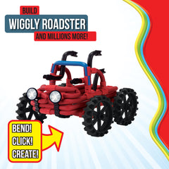 Spaghetteez Wiggly Roadster Construction Set