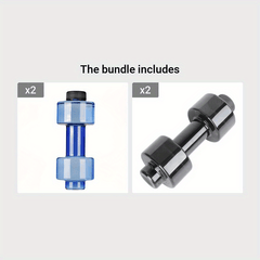 Portable Dumbbell Shape Water Cup 550ml Sports Bottle