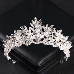 Vintage Baroque Bridal Crown Tiara Headpiece Jewelry