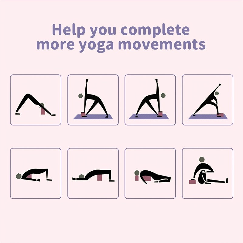 High Density Yoga Brick - Ideal for Beginners and Dancers