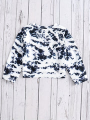 Tie Dye Portrait Long Sleeve Sweatshirt